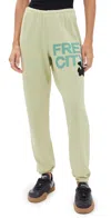 Freecity Free City Cotton Logo Sweatpants In Bones In Bones