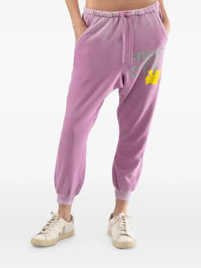 Freecity Sunfades Track Pants In Purple