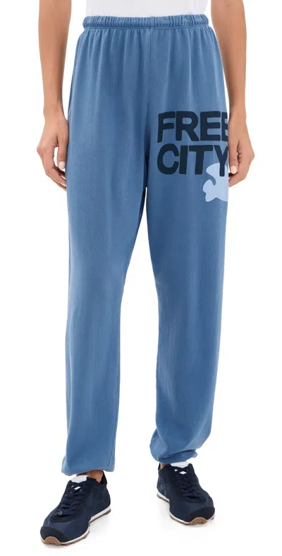 Freecity Sweatpants Bluewash