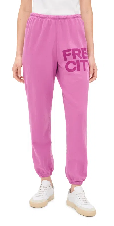 Freecity Sweatpants Pinkshroom
