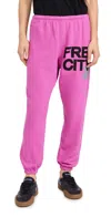 Freecity Sweats Tokyo Pink/red In Tokyo Pink/red