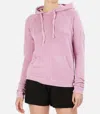 FREECITY WOMEN'S SUPERFLUFF LUX PULLOVER HOODIE IN PETAL