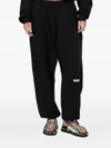 Freedér Logo-patch Sweatpants In Black