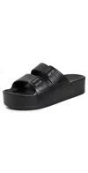 FREEDOM MOSES HIGH PLATFORM SLIDES BLACK