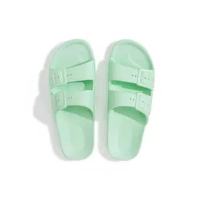 Freedom Moses Slippers Basics Mint In Green