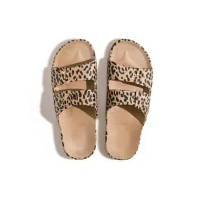 Freedom Moses Slippers Prints Leo Camel In Multi