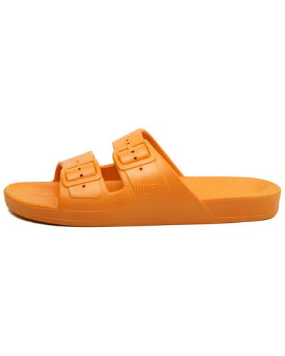 Freedom Moses Two Band Sandal In Orange