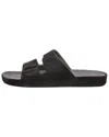 Freedom Moses Bond Velvet Two-strap Slides