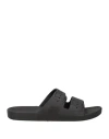 Freedom Moses Woman Sandals Black Size 10 Rubber