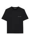 Freedom Of Space Signature Cotton T-shirt In Black