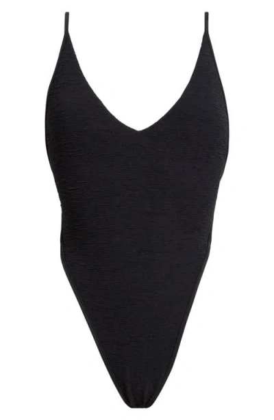 Free-est By Free People Amber Jacquard One-piece Swimsuit In Multi