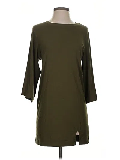 Pre-owned Free-est By Free People Casual Dress In Green