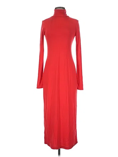 Pre-owned Free-est By Free People Casual Dress In Red