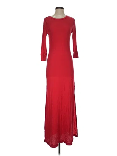 Pre-owned Free-est By Free People Casual Dress In Red