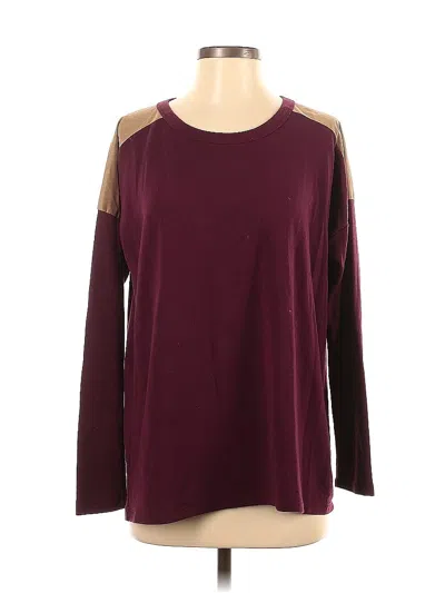 Pre-owned Freeloader Pullover Sweater In Burgundy