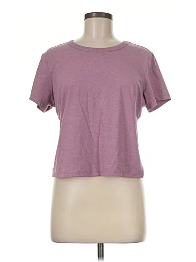 Pre-owned Freely Short Sleeve T-shirt In Purple