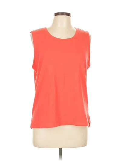 Pre-owned Freely Sleeveless T-shirt In Orange