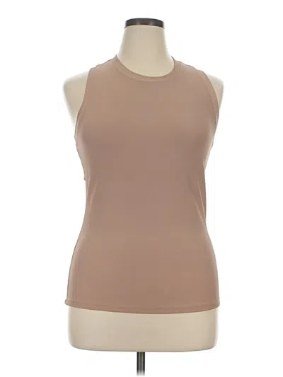 Pre-owned Freely Sleeveless T-shirt In Tan