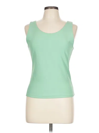 Pre-owned Freely Tank Top Green Strapless Neckline Tops