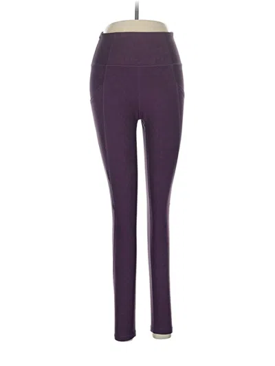 Pre-owned Freely Yoga Pants In Purple