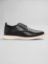 Freeman Bodie Plain Toe Oxfords In Black