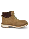 Freeman Dillon Plain Toe Lace-up Boots In Brown