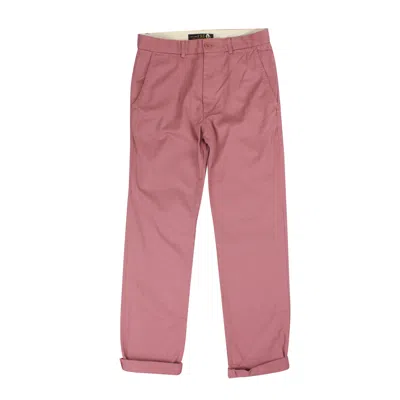 FREEMANS SPORTING CLUB FREEMAN'S SPORTING CLUB COTTON CANVAS PANTS - MAUVE