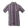 Freemans Sporting Club Freeman's Sporting Club Plaid Short Sleeve Shirt - Brown In Multi