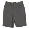 Freemans Sporting Club Grey Stripe Wool Shorts In Gray
