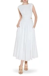 Freemarket Cutout Cotton Maxi Dress