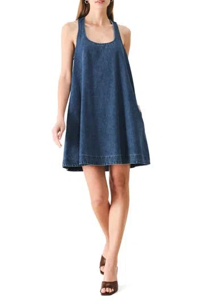 Freemarket Denim Minidress In Multi