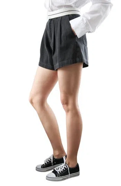 Freemarket Denim Short In Black