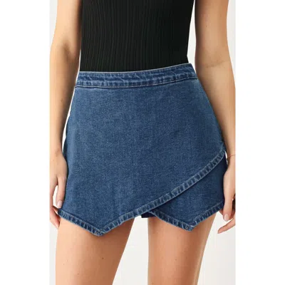 Freemarket Envelope Skort In Indigo