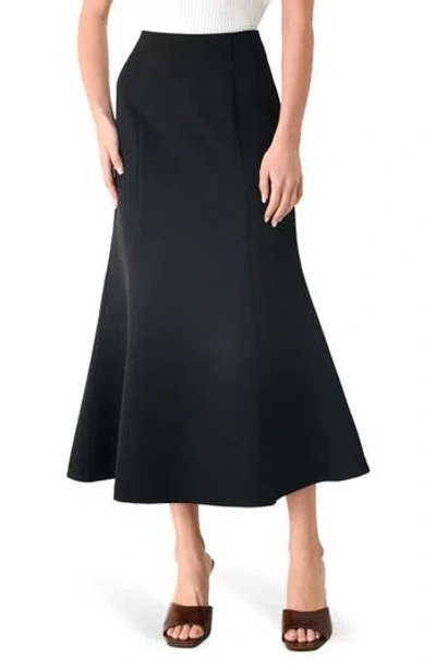 Freemarket Midi Skirt In Black