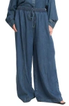 Freemarket Pull-on Wide Leg Jeans In Blue