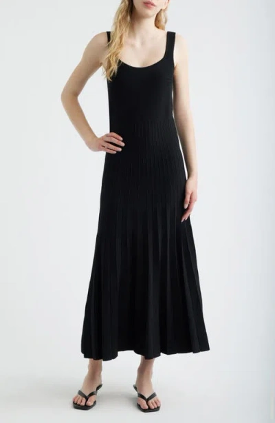 Freemarket Tank Midi Sweater Dress In Black