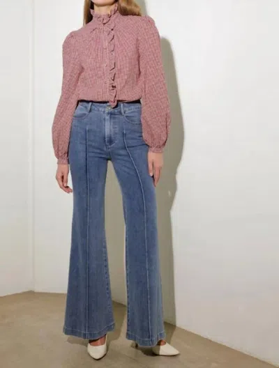 Freemarket Venus Flare Leg Jeans In Blue