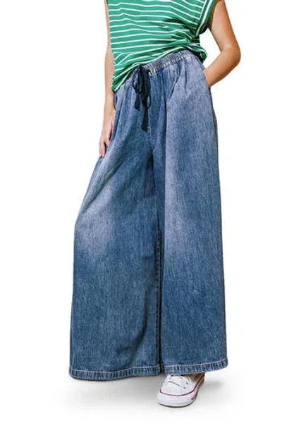Freemarket Washed Denim Pant In Pattern