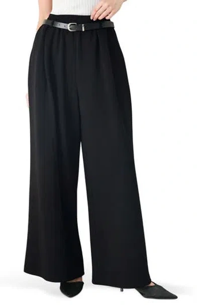 Freemarket Wide Leg Pants In Black