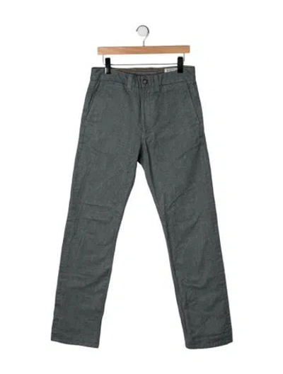 Pre-owned Freenote Cloth Chinos In Green