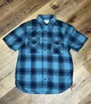 Freenote Cloth Men's Button Up Top In Blue In Blue