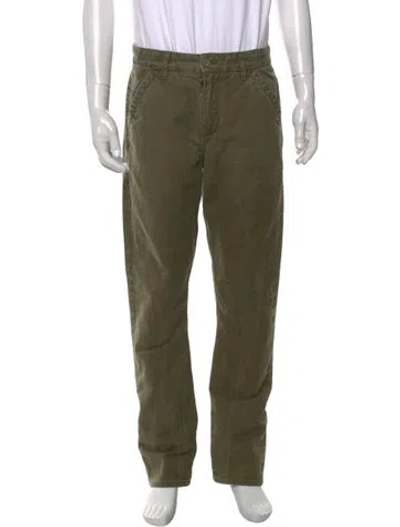 Pre-owned Freenote Cloth Pants In Green