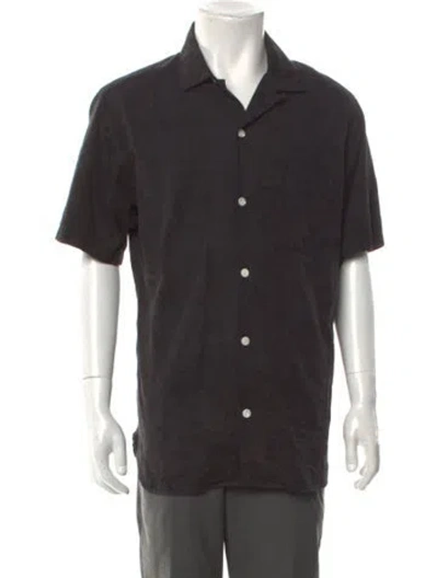 Pre-owned Freenote Cloth Short Sleeve Shirt In Gray