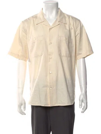 Pre-owned Freenote Cloth Short Sleeve Shirt In Neutrals