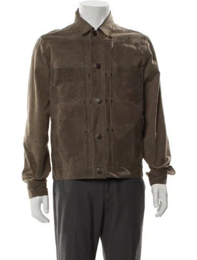 Pre-owned Freenote Cloth Trucker Jacket In Brown