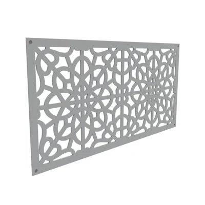 Freestyle 2 Ft. X 4 Ft. Fretwork Decorative Screen