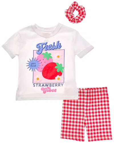 Freestyle 3pc Fresh Bike Short Set In Multi