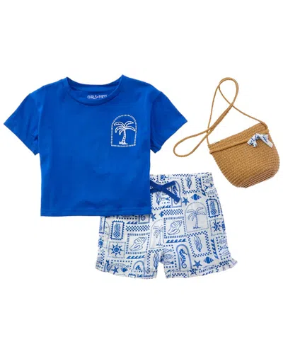 Freestyle Kids' 3pc Life's A Beach Set In Blue