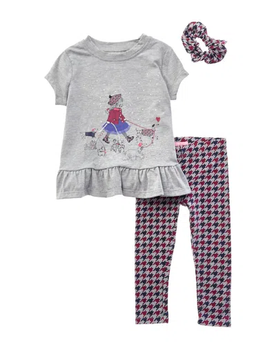 Freestyle 3pc London Legging Set In Multi