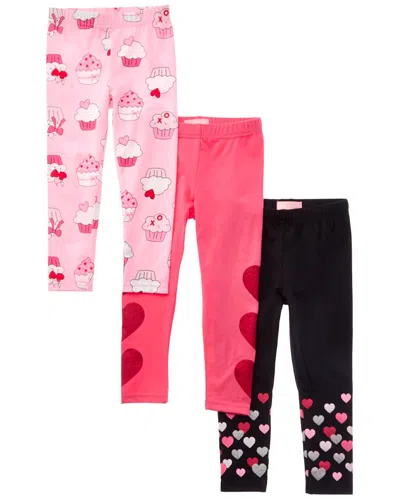 Freestyle 3pk Be Mine Legging In Multi